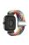 For Xiaomi Smart Band 8 Pro / Redmi Watch 4 Loop Strap Magnetic Buckle Woven Watch Band - Official Rainbow