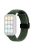 For Xiaomi Smart Band 8 Pro / Redmi Watch 4 Nylon Braided Band Magnetic Buckle Watch Strap - Green