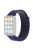 For Xiaomi Smart Band 8 Pro / Redmi Watch 4 Nylon Loop Watch Band Breathable Sport Strap - Dark Blue