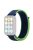 For Xiaomi Smart Band 8 Pro / Redmi Watch 4 Nylon Loop Watch Band Breathable Sport Strap - Lime