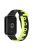 For Xiaomi Smart Band 8 Pro / Redmi Watch 4 Silicone Watch Strap Double Color Replacement Watch Band - Black+Green