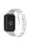 For Xiaomi Smart Band 8 Pro / Redmi Watch 4 Silicone Watch Strap Double Color Replacement Watch Band - Grey+White