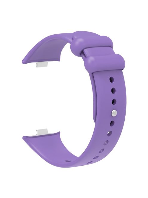 For Xiaomi Smart Band 8 Pro / Redmi Watch 4 Watch Strap Silicone Replacement Wristband - Purple