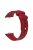 For Xiaomi Smart Band 8 Pro / Redmi Watch 4 Watch Strap Silicone Replacement Wristband - Wine Red