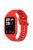 For Xiaomi Smart Band 8 Pro Easily Adjustable Watch Strap Flexible Silicone Wrist Band - Red