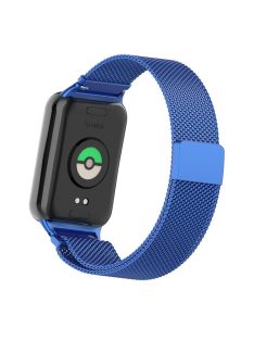   For Xiaomi Smart Band 8 Pro Magnetic Band Stainless Steel Milanese Watch Strap with Connector - Sapphire