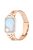 For Xiaomi Smart Band 8 Pro Metal Slim Watch Strap Replacement Smart Watch Band - Rose Gold