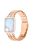 For Xiaomi Smart Band 8 Pro Metal Wrist Band Replacement Smart Watch Strap - Rose Gold