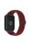 For Xiaomi Smart Band 8 Pro Nylon Braided Watch Strap Quick Release Elastic Watch Band - Wine Red