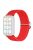 For Xiaomi Smart Band 8 Pro Nylon Watch Band Adjustable Woven Strap - Red