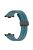 For Xiaomi Smart Band 8 Pro Silicone Watch Strap Wristband with Magnetic Folding Buckle - Rock Cyan