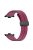 For Xiaomi Smart Band 8 Pro Silicone Watch Strap Wristband with Magnetic Folding Buckle - Wine Red