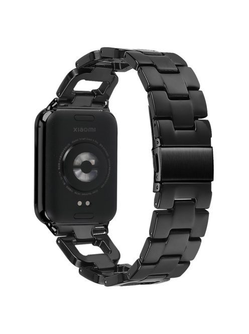 For Xiaomi Smart Band 8 Pro Smart Watch D-Shape Strap Resin Bracelet Watchband Replacement - Black