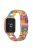 For Xiaomi Smart Band 8 Pro Smart Watch D-Shape Strap Resin Bracelet Watchband Replacement - Rainbow