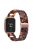 For Xiaomi Smart Band 8 Pro Smart Watch D-Shape Strap Resin Bracelet Watchband Replacement - Tortoiseshell