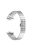 For Xiaomi Smart Band 8 Pro Smartwatch Strap Hard Stainless Steel Slim Wrist Band - Silver