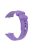 For Xiaomi Smart Band 8 Pro Solid Color Wrist Band Replacement Silicone Watch Strap - Purple