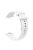 For Xiaomi Smart Band 8 Pro Solid Color Wrist Band Replacement Silicone Watch Strap - White