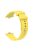 For Xiaomi Smart Band 8 Pro Solid Color Wrist Band Replacement Silicone Watch Strap - Yellow