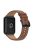 For Xiaomi Smart Band 8 Pro Watch Band Genuine Cowhide Leather Buckle Watch Strap - Dark Brown