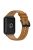 For Xiaomi Smart Band 8 Pro Watch Band Genuine Cowhide Leather Buckle Watch Strap - Light Brown