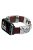 For Xiaomi Smart Band 8 Pro Watch Strap Embossment Design Retro PU Leather + Alloy Wrist Strap - Reddish Brown