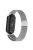 For Xiaomi Smart Band 9 NFC / 9 / 8 NFC / 8 Metal Watch Strap Mesh Style Wrist Band - Silver