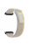 For Xiaomi Watch H1 Nylon Watch Band Adjustable Loop Fastener Strap - Beige