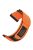 For Xiaomi Watch H1 Outdoor Climbing Watch Strap Magic Tape Breathable Nylon Band - Orange