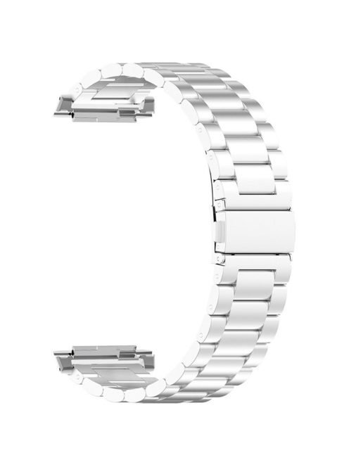 For Xiaomi Watch H1 Solid Stainless Steel Watch Strap Replacement Band - Silver