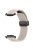 For Xiaomi Watch H1 Watchband Soft Silicone Watch Strap with Magnetic Buckle - Retro White