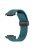 For Xiaomi Watch H1 Watchband Soft Silicone Watch Strap with Magnetic Buckle - Rock Cyan