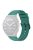 For Xiaomi Watch S1 22mm Silicone Watch Band Replacement Spare Watch Strap - Blackish Green