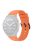 For Xiaomi Watch S1 22mm Silicone Watch Band Replacement Spare Watch Strap - Orange