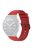 For Xiaomi Watch S1 22mm Silicone Watch Band Replacement Spare Watch Strap - Red