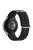 For Xiaomi Watch S1 Active / S1 Pro / Watch Color / Samsung Galaxy Watch 3 45mm Silicone Ocean Strap 22mm Sport Watch Band with Adjustable Buckle Loop - Black