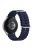 For Xiaomi Watch S1 Active / S1 Pro / Watch Color / Samsung Galaxy Watch 3 45mm Silicone Ocean Strap 22mm Sport Watch Band with Adjustable Buckle Loop - Midnight Blue