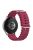 For Xiaomi Watch S1 Active / S1 Pro / Watch Color / Samsung Galaxy Watch 3 45mm Silicone Ocean Strap 22mm Sport Watch Band with Adjustable Buckle Loop - Wine Red