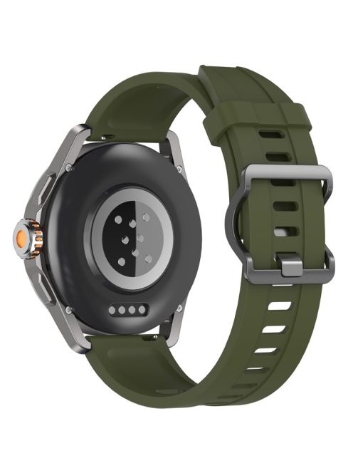 For Xiaomi Watch S4 Sport Silicone Watch Strap 22mm Adjustable Wrist Band - Army Green