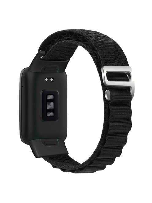 KALEBOL KLB-GSNL-001 for Xiaomi Mi Band 7 Pro Nylon Straps Soft Replacement Watch Band - Black