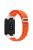 KALEBOL KLB-GSNL-001 for Xiaomi Mi Band 7 Pro Nylon Straps Soft Replacement Watch Band - Orange