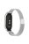 KALEBOL KLB-ML-001 For Xiaomi Mi Band 6 / 5 Stainless Steel Watch Band Magnetic Milanese Strap - Silver