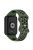 KALEBOL KLB-SSGJ-002 For Xiaomi Smart Band 8 Pro / Redmi Watch 4 Silicone Strap Dual Color - Army Green+Black