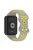 KALEBOL KLB-SSGJ-002 For Xiaomi Smart Band 8 Pro / Redmi Watch 4 Silicone Strap Dual Color - Grey+Yellow