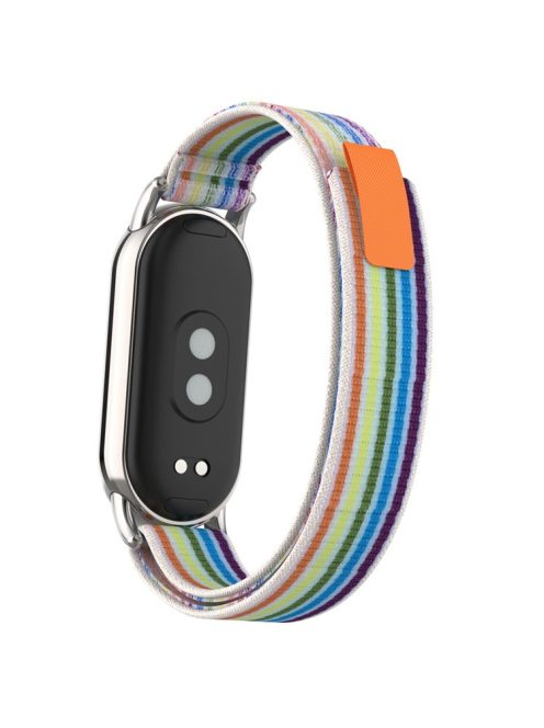 KALEBOL KLB-YJNLHH-001 for Xiaomi Mi Band 9 NFC / Mi Band 9 / Smart Band 8 NFC / Smart Band 8 Nylon Band Strap Replacement Wristband - Colorful