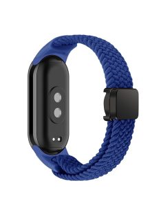   Magnetic Braided Nylon Strap for Xiaomi Mi Band 9 NFC / Mi Band 9 / Smart Band 8 NFC / Smart Band 8 Replacement Watch Band - Blue