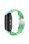 Magnetic Braided Nylon Strap for Xiaomi Mi Band 9 NFC / Mi Band 9 / Smart Band 8 NFC / Smart Band 8 Replacement Watch Band - Dazzle Green