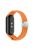 Magnetic Braided Nylon Strap for Xiaomi Mi Band 9 NFC / Mi Band 9 / Smart Band 8 NFC / Smart Band 8 Replacement Watch Band - Orange