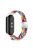 Magnetic Braided Nylon Strap for Xiaomi Mi Band 9 NFC / Mi Band 9 / Smart Band 8 NFC / Smart Band 8 Replacement Watch Band - Rainbow