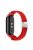 Magnetic Braided Nylon Strap for Xiaomi Mi Band 9 NFC / Mi Band 9 / Smart Band 8 NFC / Smart Band 8 Replacement Watch Band - Red